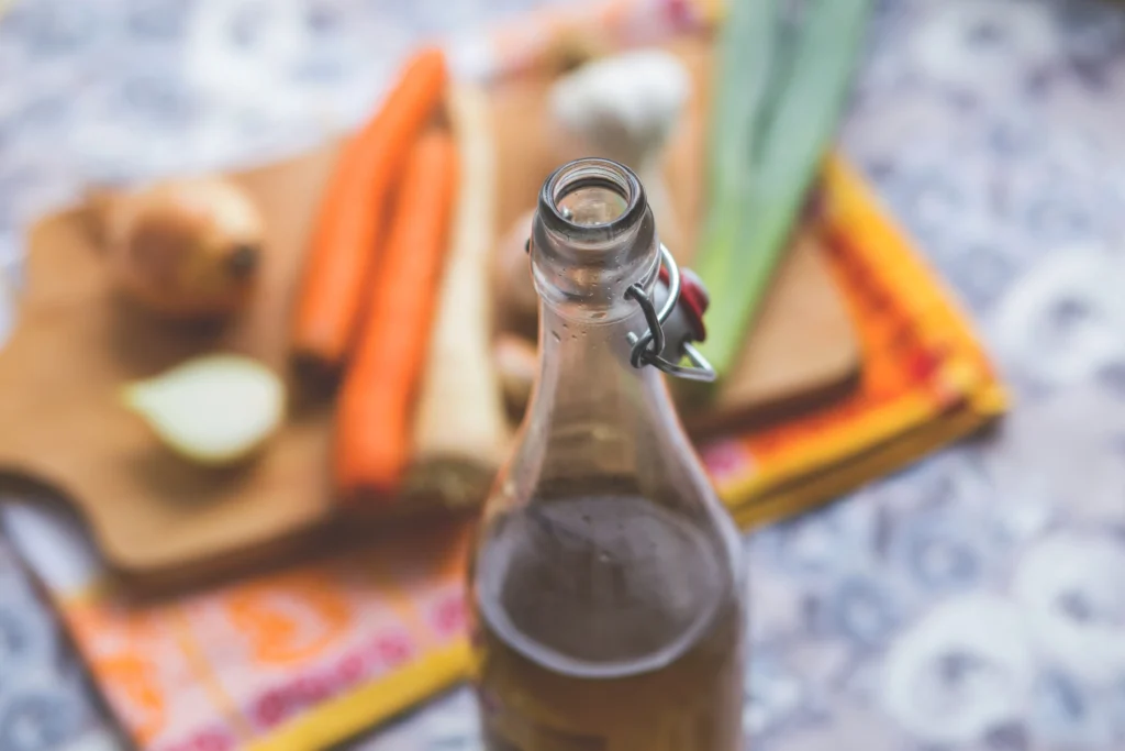 Bottle of olive oil