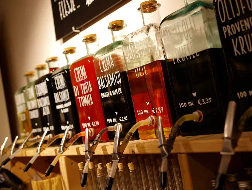 Olive oil by weight